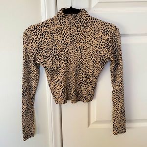 Brandy Cheetah Top